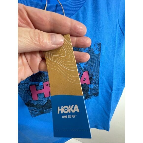 Hoka NWT Blue T Shirt Size XS - Picture 6 of 8